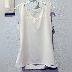 White Calvin Klein Tank Top